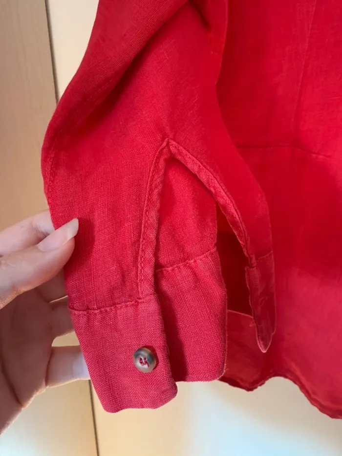 Blouse rouge - photo numéro 2