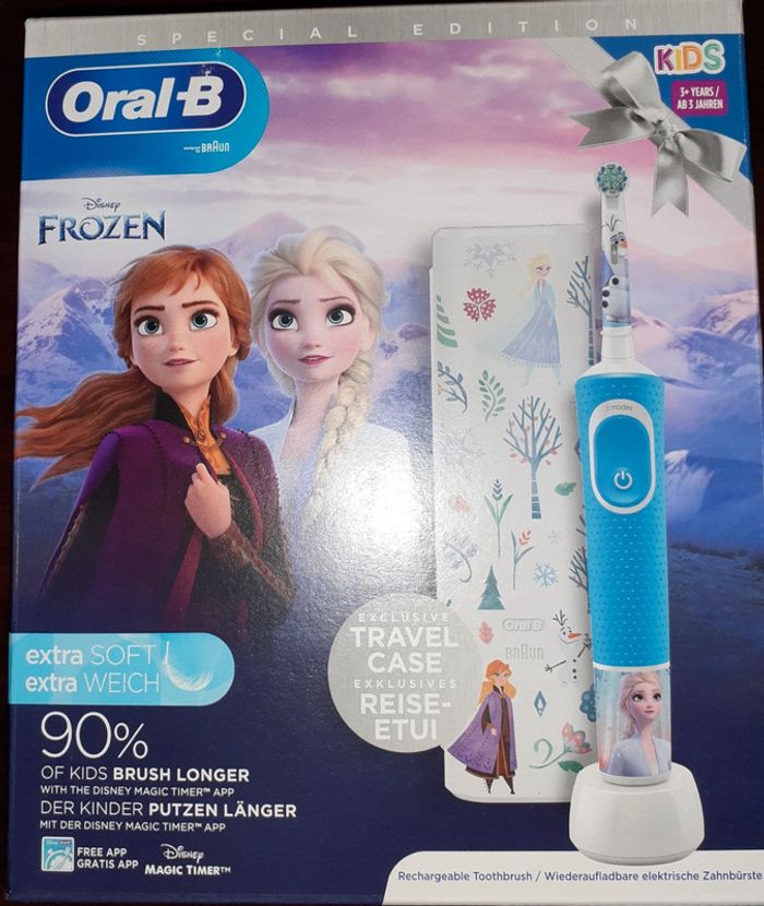 Brosse à dent reine des neiges - photo numéro 2