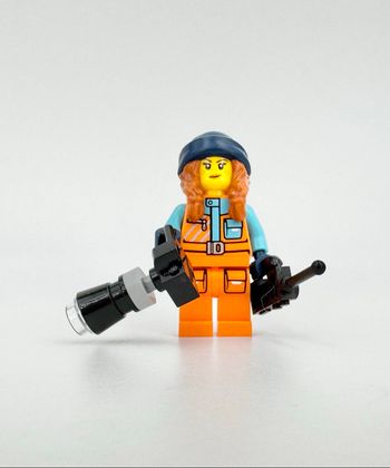 Lego Figurines City : Arctique, Exploratrice Photographe Coordinatrice - NEUF