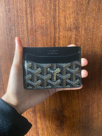 Porte Carte / Étuis à cartes Goyard Saint Sulpice Noir Café - Très Bon État