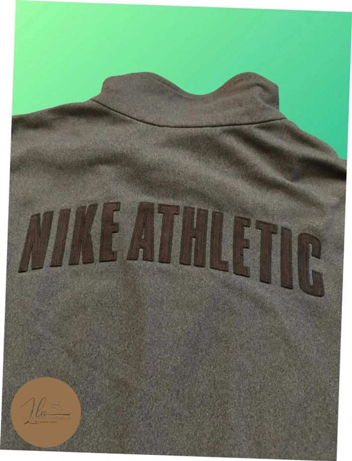 Veste zippée Nike Vintage avec Logo Brodé et écriture brodé arrière - photo numéro 12