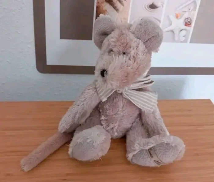 Peluche souris Louise Mansen 21cm