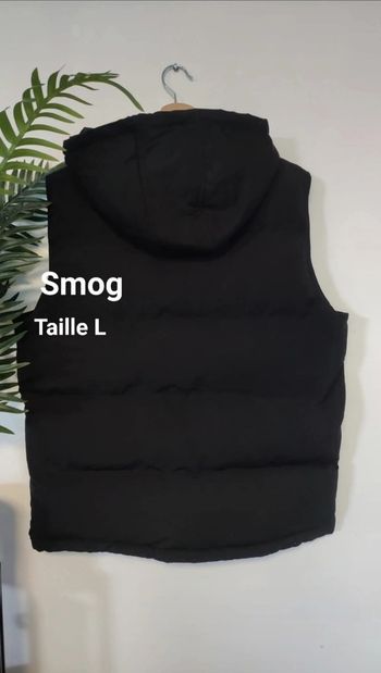 Grosse doudoune à capuche matelassée Smog