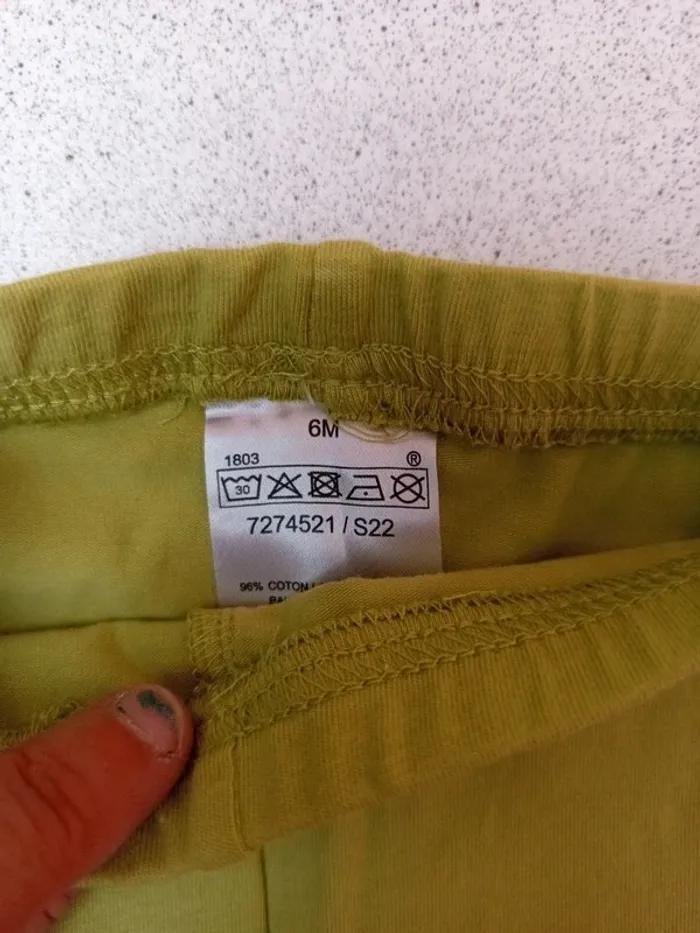 Ensemble t-shirt avec son legging neuf 6mois - photo numéro 5