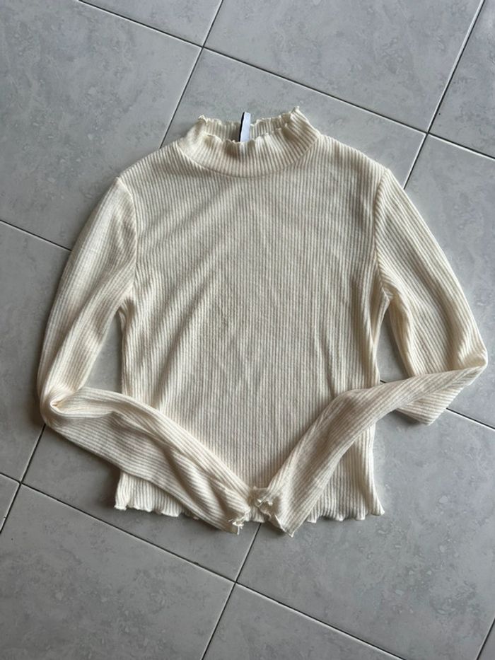Pull crème stradivarius