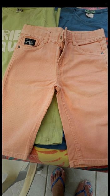 1 bermuda,2 tee-shirts