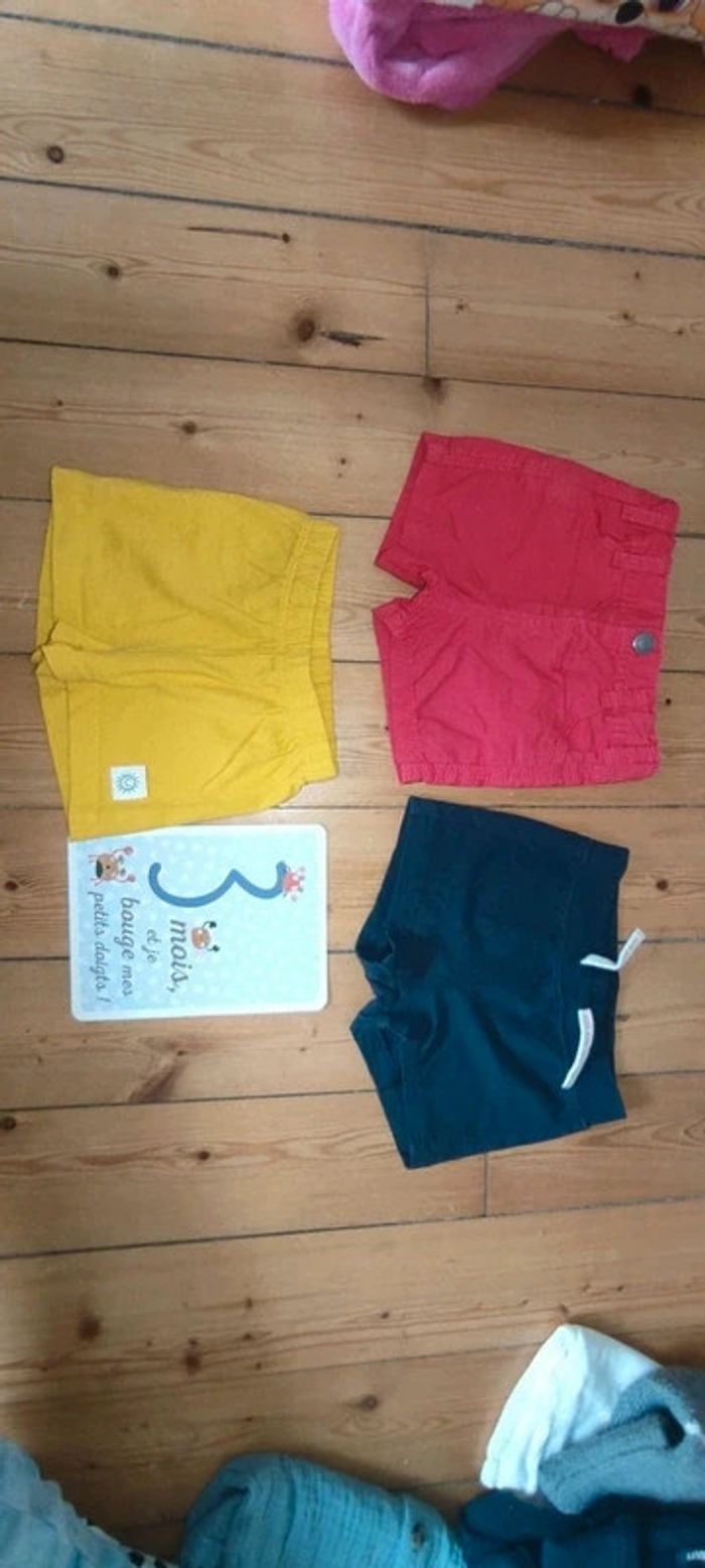 Lot de 3 short été garçon 3 mois