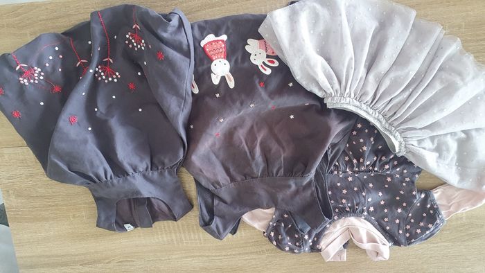 Lot vetement bébé fille 6 mois automne hiver - photo numéro 5