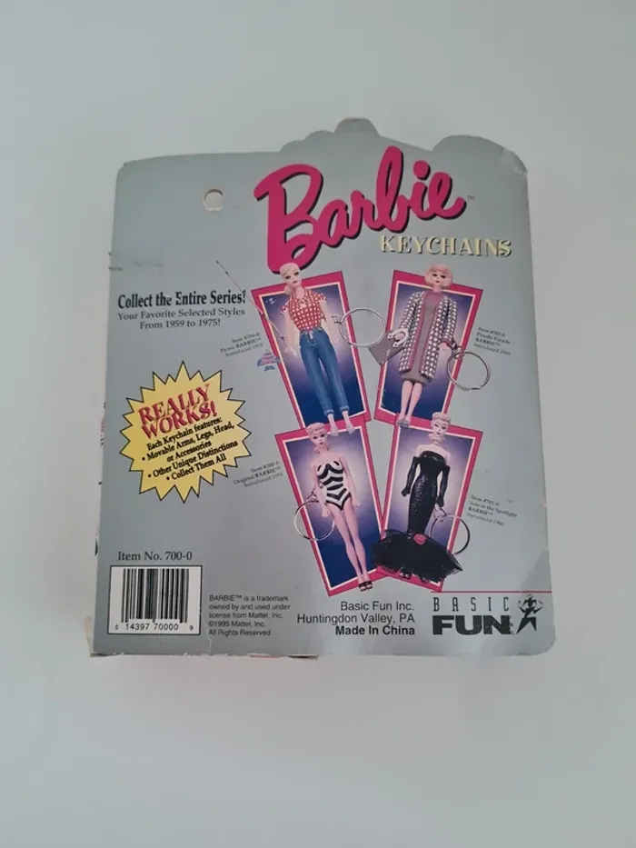 Porte-clés Barbie ponytail - photo numéro 3