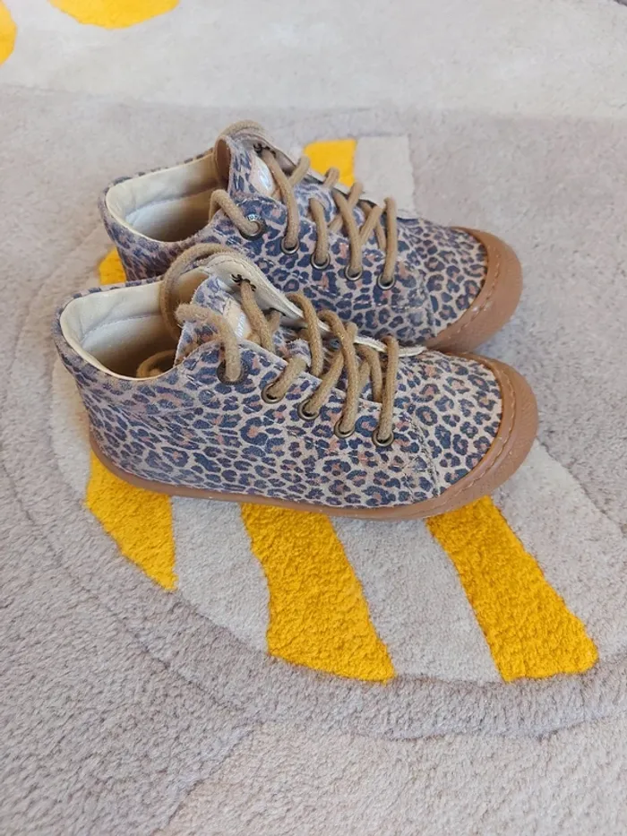 Chaussures Naturino Cocoon daim léopard 24