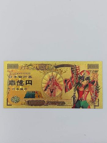 Billet de collection Chevaliers du Zodiaque J0717