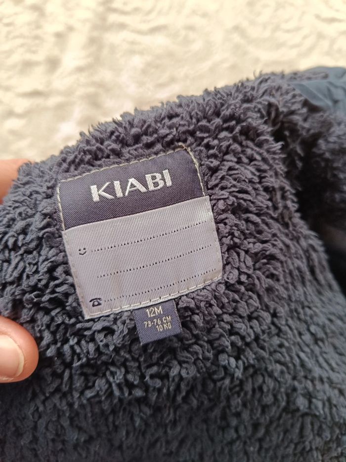 Manteau doudoune fourré avec capuche Garçon 12 mois Kiabi - photo numéro 7