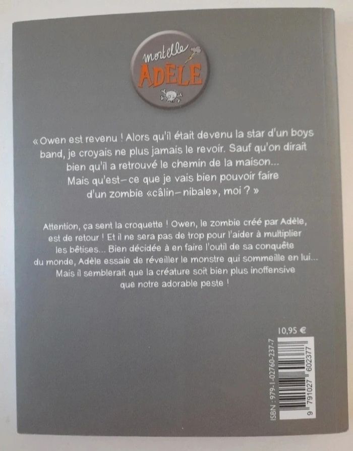 Livres BD Adèle Mortelle tome 1, 2, 11 et 17 - photo numéro 7