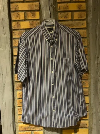 Chemise à rayures manches courtes homme, Eden Park taille L