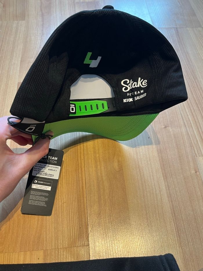 Casquette Stake F1 Team Kick Sauber - officielle (neuve) - photo numéro 2