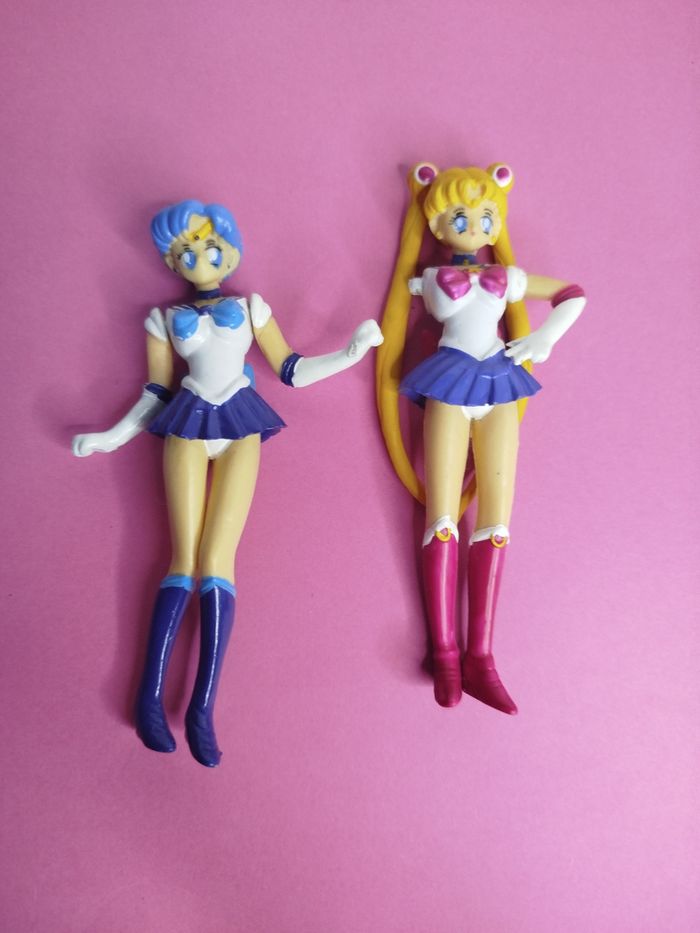 Figurines Sailor Moon et sailor Mercury