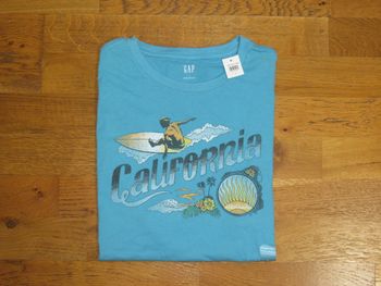 T-shirt GAP bleu clair - California - Taille L
