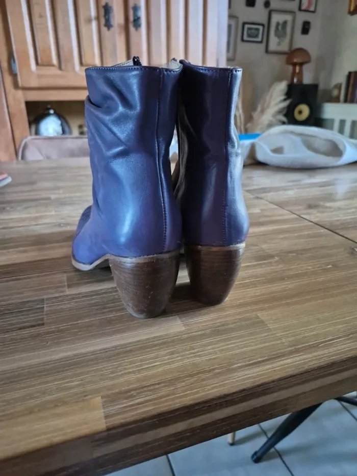 Bottines style Santiag 36 - photo numéro 4