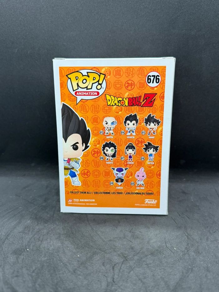 Funko pop Dragon Ball Z Vegeta 676 Hot topic - photo numéro 4