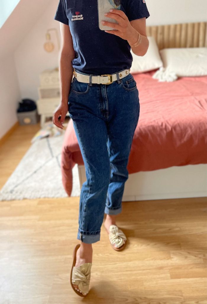 Jean Mom pull & bear 💙 - photo numéro 3
