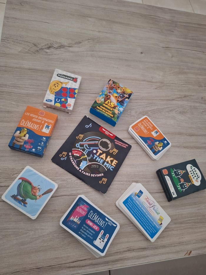 Lot de jeu de carte