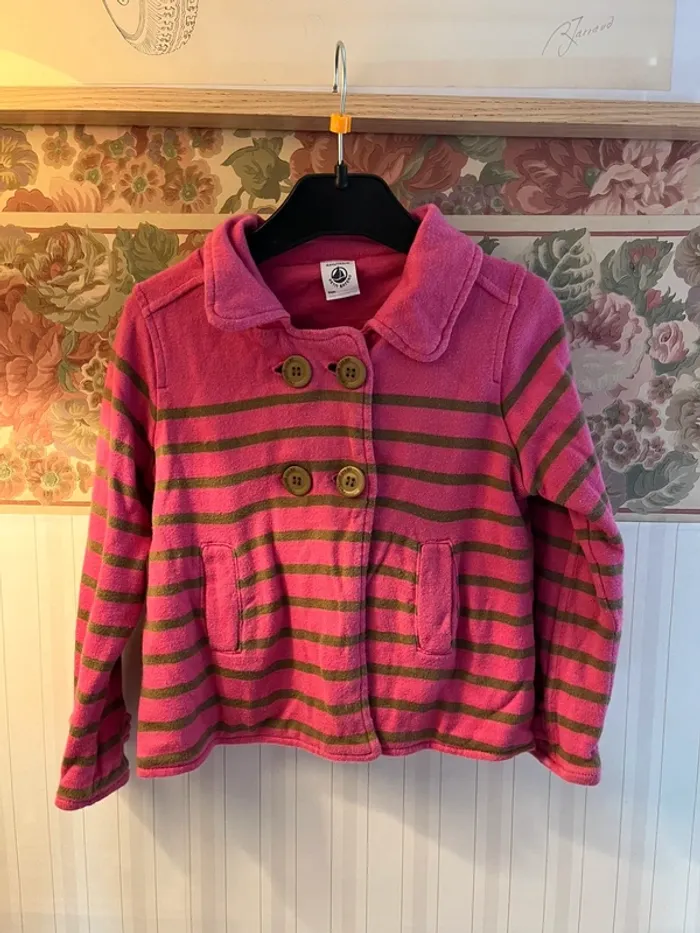 Veste Fille 4 ans rose
