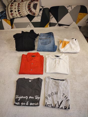Lot vêtements homme
