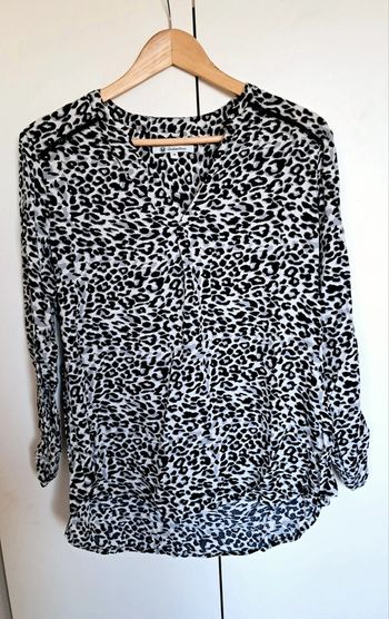 Chemisier léopard t38