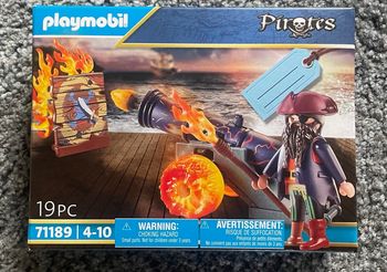 71189 - Playmobil Pirates - Pirate et canon de feu