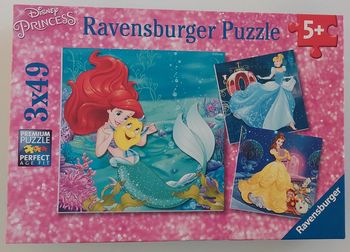 3 Puzzles princesses