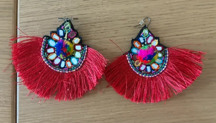 Boucle d’oreilles fantaisie