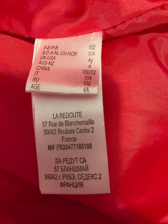 Doudoune rouge - photo numéro 6