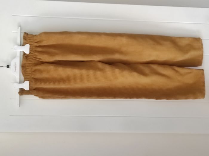 Pantalon velours fille – 10 ans | Coupe carotte 👖✨ - photo numéro 4