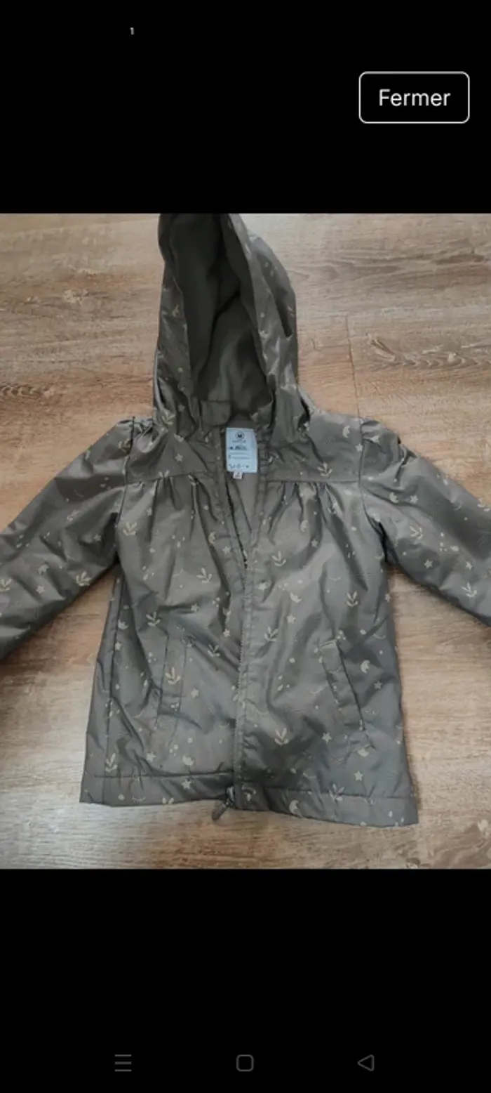 Manteau imperméable