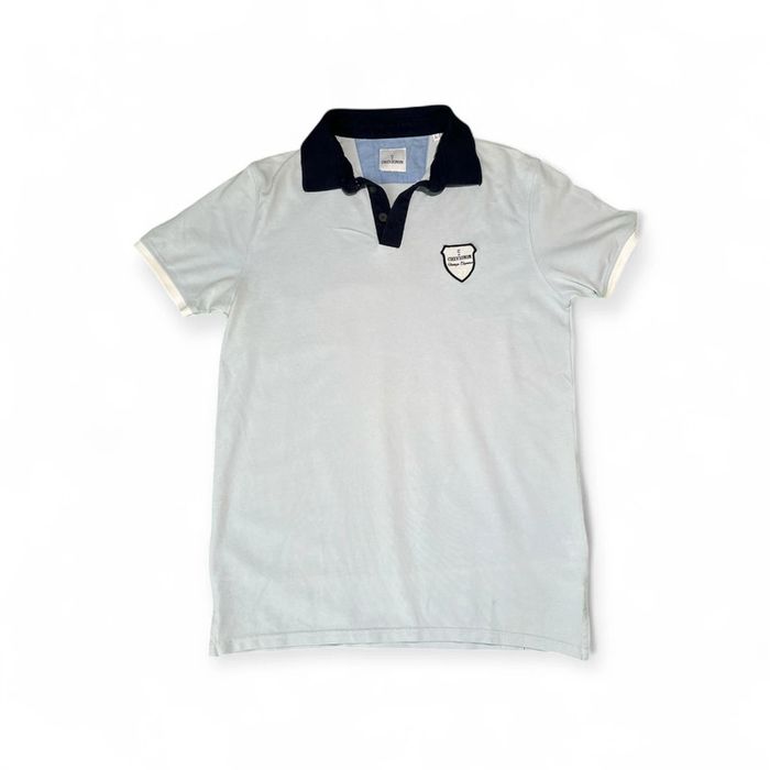 Polo Vintage Chevignon C by Chevignon écru col marine - Taille [L]