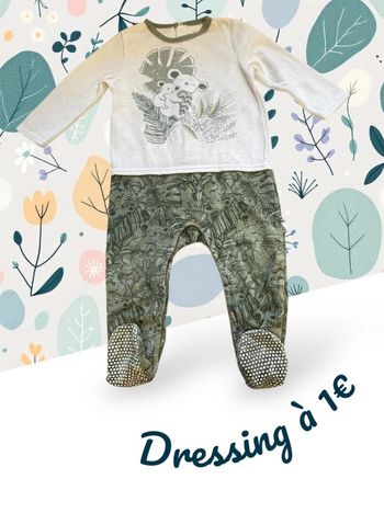 Pyjama mixte 12 mois