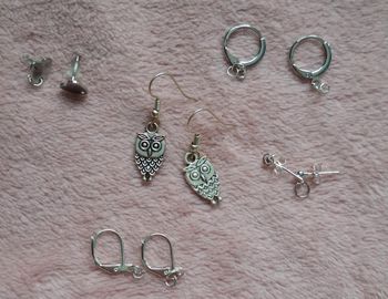 Boucles d'oreilles Hiboux