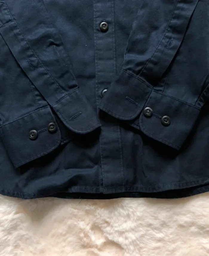 Chemise costume slim fit noire Selected 40 - photo numéro 4