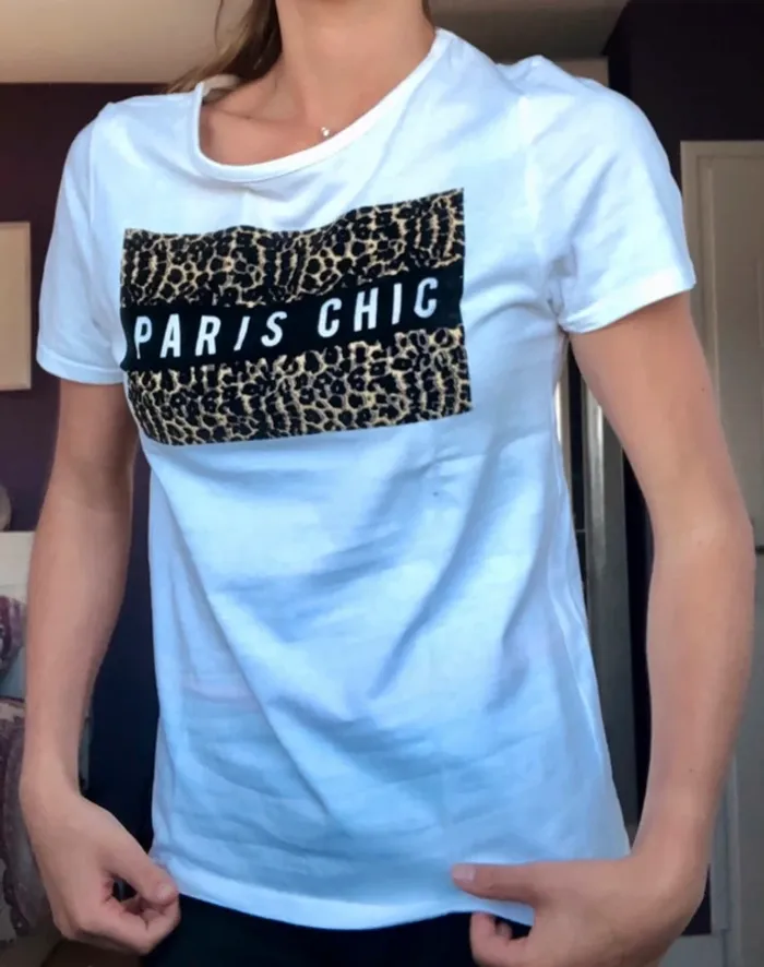 Tee shirt blanc femme - photo numéro 3