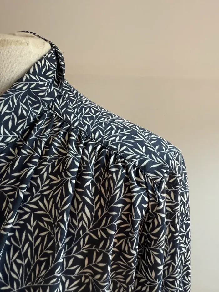 Superbe chemise fleurie fluide H&M collab Morris & co neuve 44 - photo numéro 4