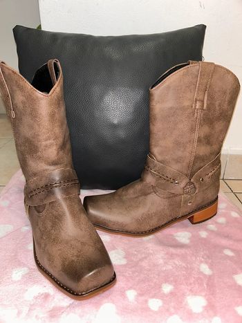 Bottes en cuir taille 37