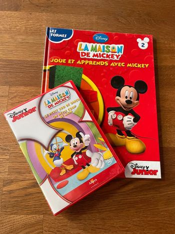 Livre Disney Junior La maison de Mickey Numero 2 avec le DVD Numéro 2