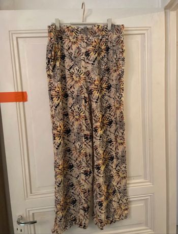 Pantalon jambes larges