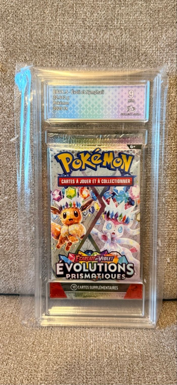 Booster évolutions prismatiques gradée