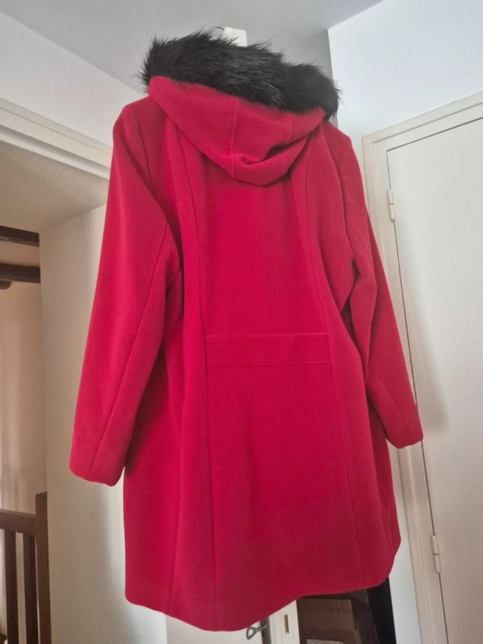 Manteau femme rouge - photo numéro 2