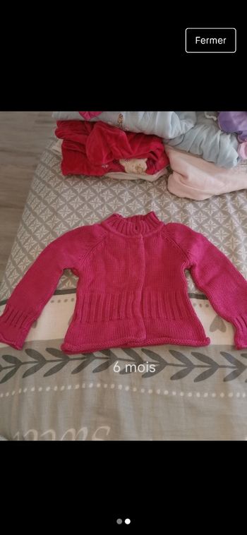Petits gilets fille