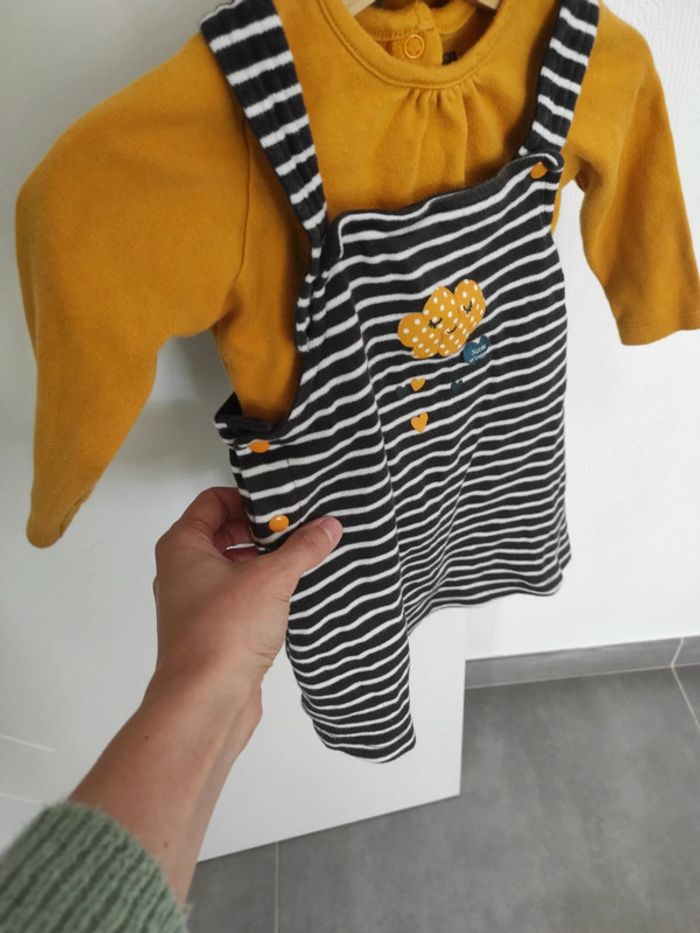 Ensemble 3 pièces sucre d'orge 12 mois - photo numéro 4