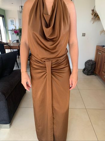 Robe cérémonie zara neuve avec étiquette taille M
