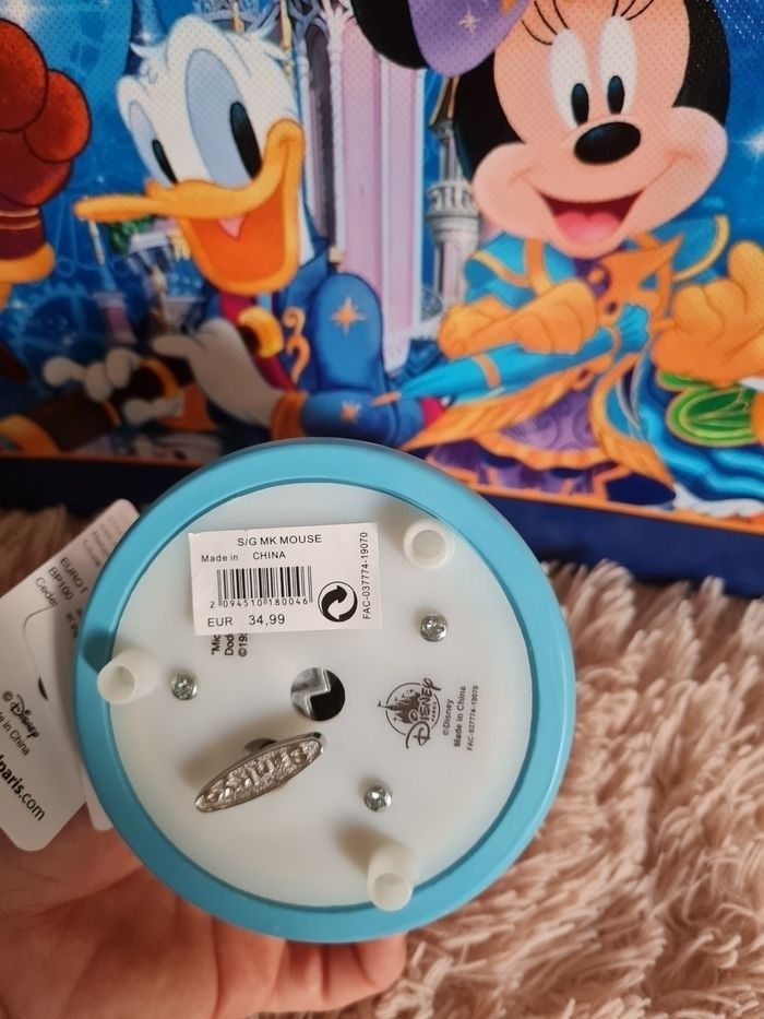 Boule à neige musicale Mickey mousse de Disney neuve - photo numéro 5