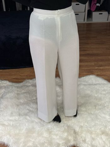 Pantalon blanc vintage – parfait état